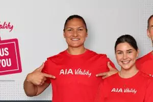 Win a day with an AIA NZ Vitality ambassador