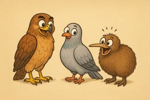 Hawks, doves and Kiwis