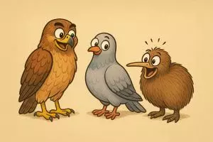 Hawks, doves and Kiwis