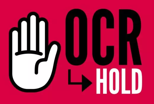 OCR on hold